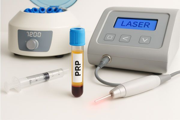 macchinario PRP e laser per trattamenti tricologici Milano