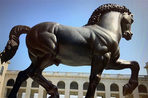 cavallo di leonardo