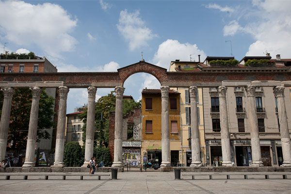 colonnato di san lorenzo