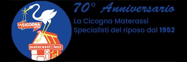 logo la cicogna materassi