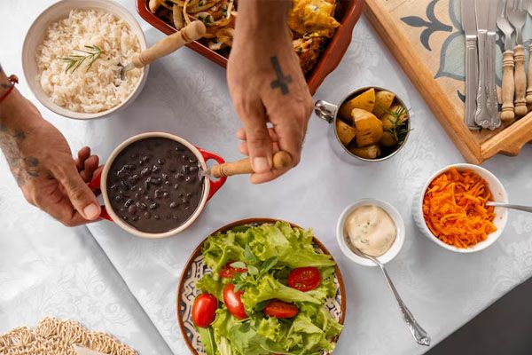 un pasto tradizionale brasiliano