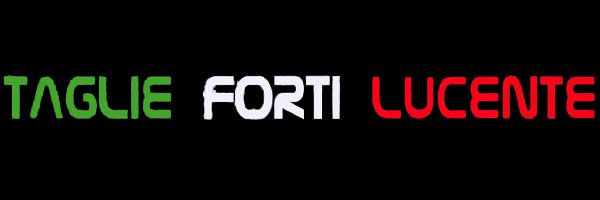 logo taglie forti lucente